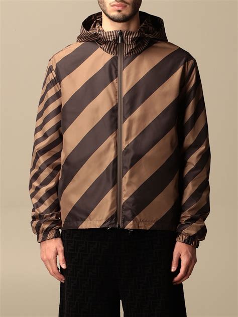 fendi bomber jacket mens|fendi windbreaker white.